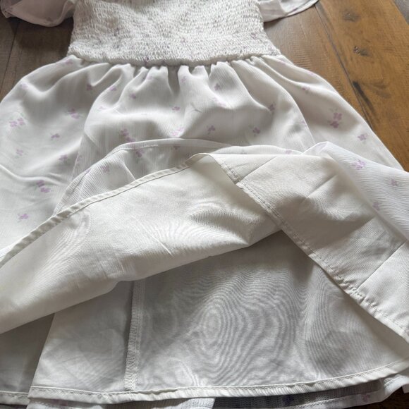 CAT & JACK IVORY SMOCKED DRESS - Picture 2 of 4